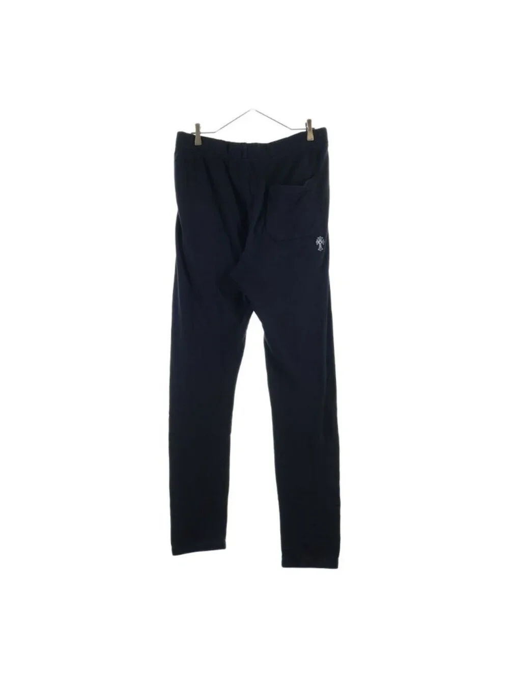 Chrome Hearts Sweatpants CH Cross Vertical Logo Black Pants